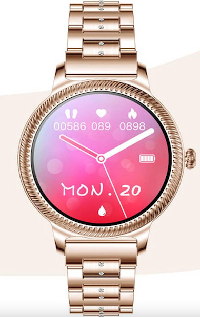 reloj deportivo mujer dorado